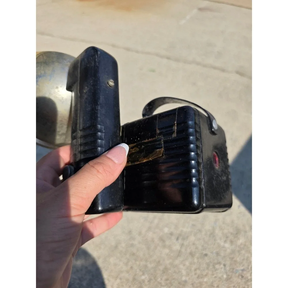 Vintage Kodak Brownie Hawkeye Flash Model Camera with Kodalite Flashholder